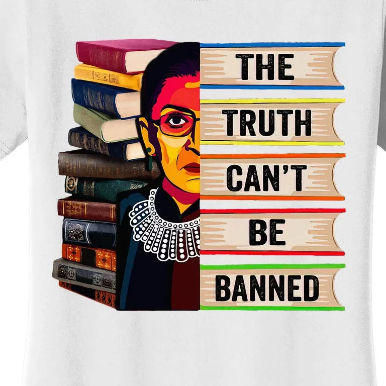 Rbg Book Feminist Read Banned Books Girl Bookworm Women's T-Shirt