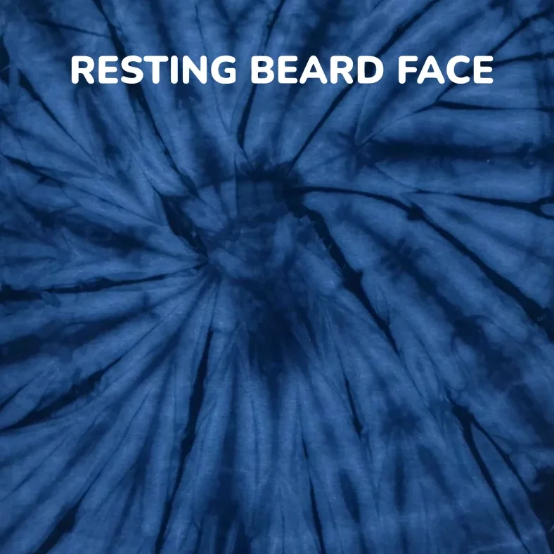 Resting Beard Face Tie-Dye T-Shirt