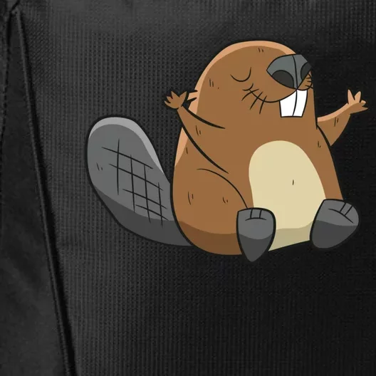 Rodent Beaver Funny Beaver Costume Cool Beaver City Backpack