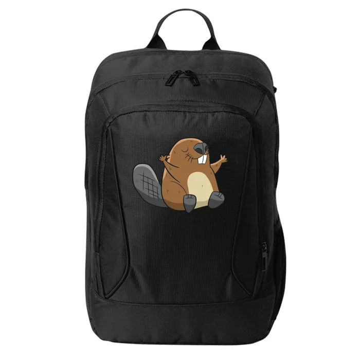 Rodent Beaver Funny Beaver Costume Cool Beaver City Backpack