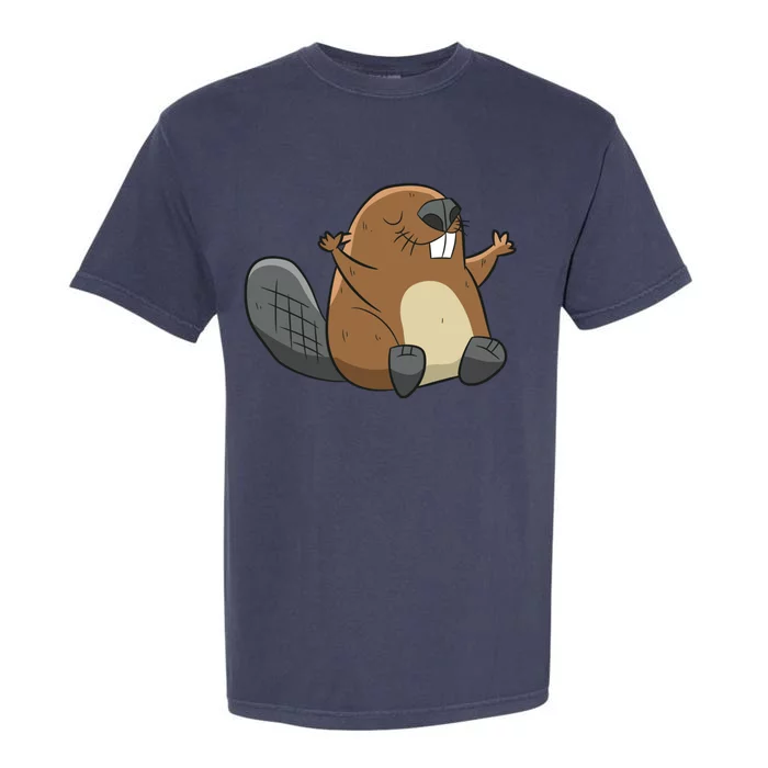 Rodent Beaver Funny Beaver Costume Cool Beaver Garment-Dyed Heavyweight T-Shirt