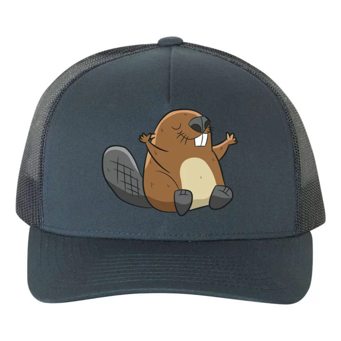 Rodent Beaver Funny Beaver Costume Cool Beaver Yupoong Adult 5-Panel Trucker Hat