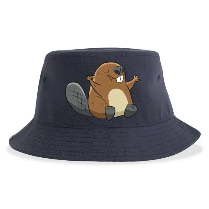 Rodent Beaver Funny Beaver Costume Cool Beaver Sustainable Bucket Hat