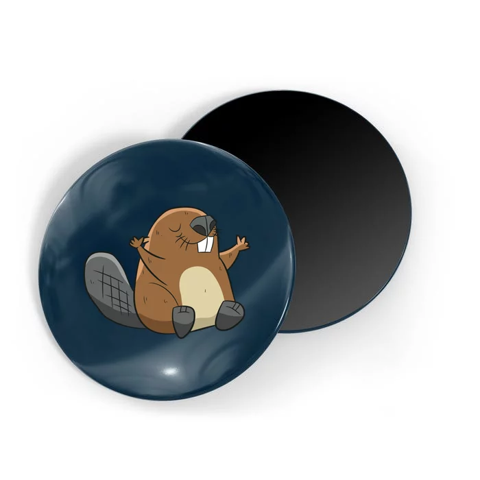 Rodent Beaver Funny Beaver Costume Cool Beaver Magnet