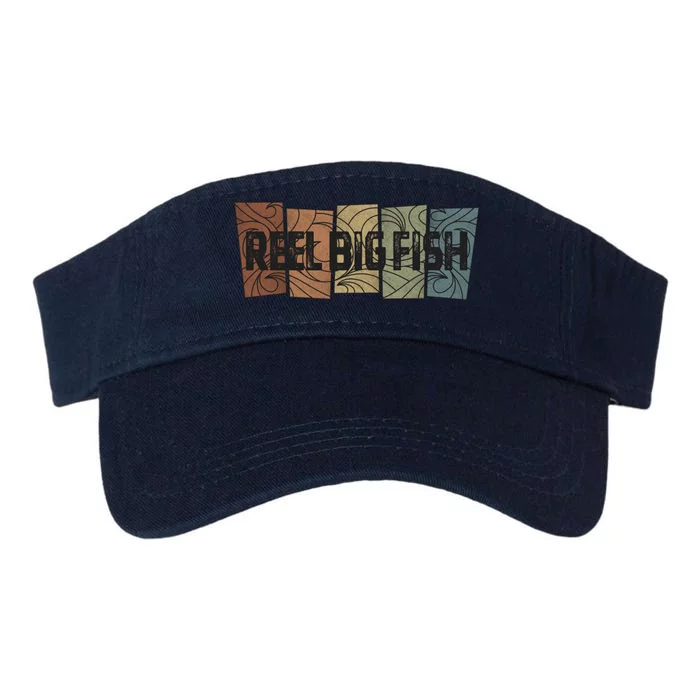 Reel Big Fish Retro Pattern Valucap Bio-Washed Visor