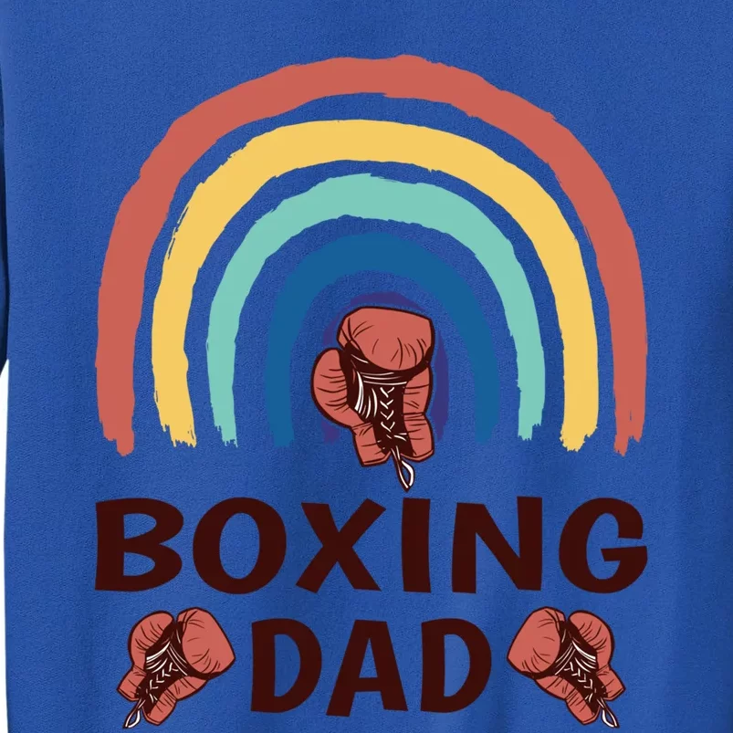 Rainbow Boxer Family Matching Boxing Dad Gift Tall Sweatshirt