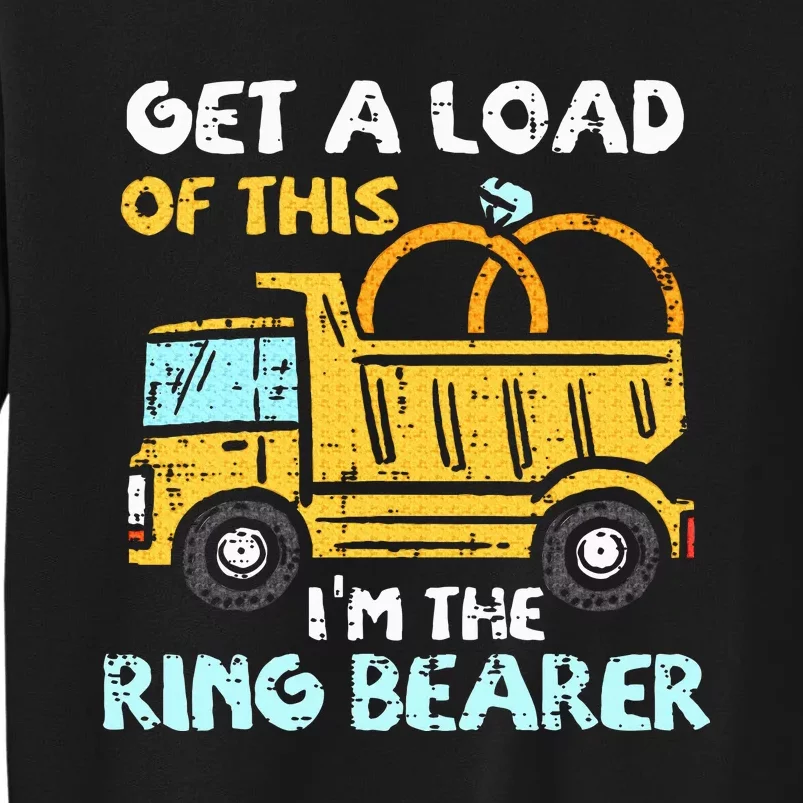 Ring Bearer Funny Wedding Party Truck Sweatshirt