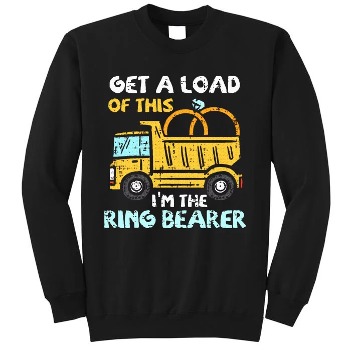 Ring Bearer Funny Wedding Party Truck Sweatshirt