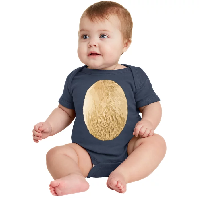 Reindeer Belly Funny Cute DIY Halloween Costume Tee Baby Bodysuit