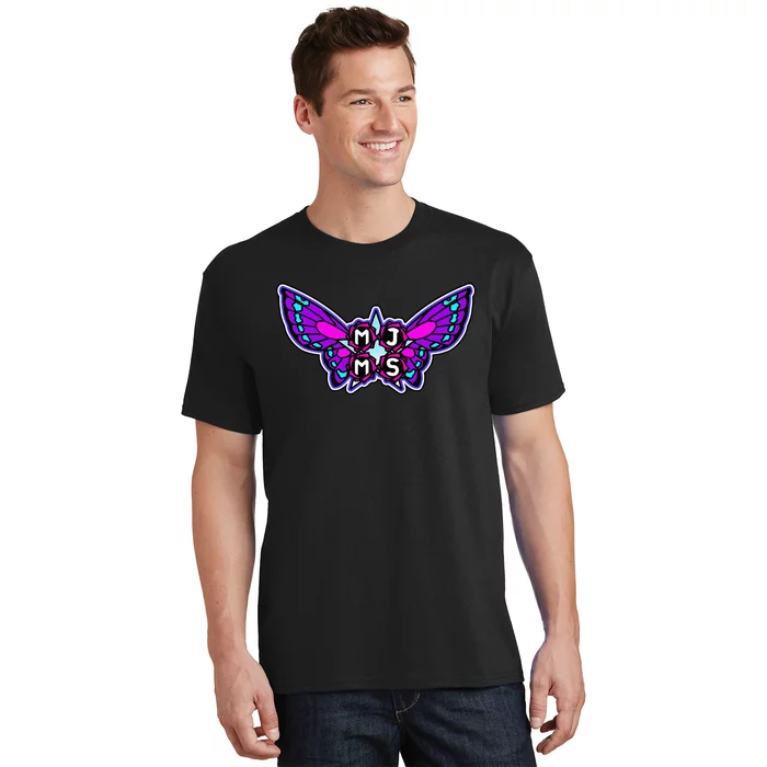 Rose Butterfly Friendship Team Fun T-Shirt