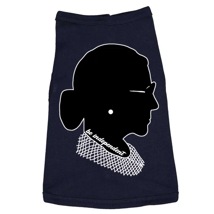 RBG Be Independent Classic Ruth Ginsburg Doggie Tank