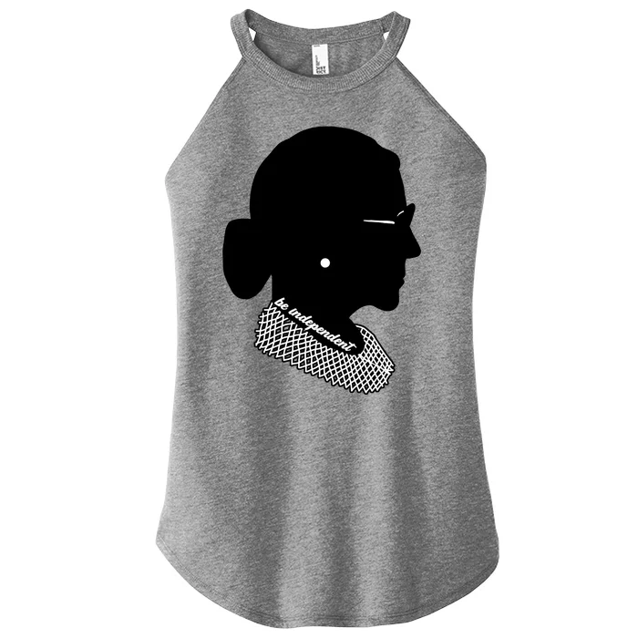 RBG Be Independent Classic Ruth Ginsburg Women’s Perfect Tri Rocker Tank