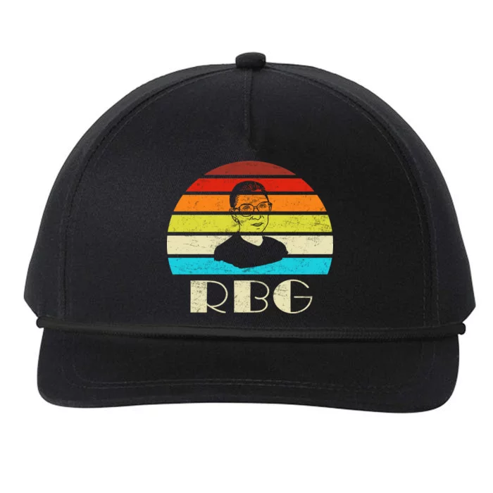 RBG Classic Ruth Bader Ginsburg Snapback Five-Panel Rope Hat