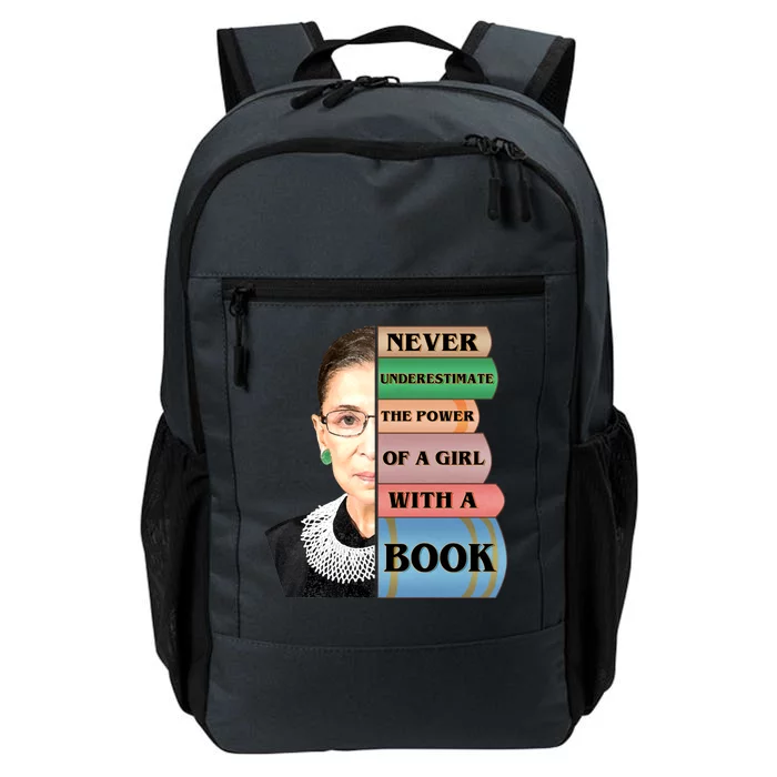 RBG Never Underestimate Ruth Bader Ginsburg Daily Commute Backpack