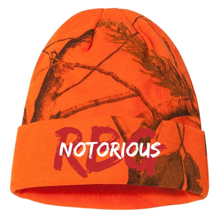 RBG Notorious Logo Ruther Bader Ginsburg Kati - 12in Camo Beanie