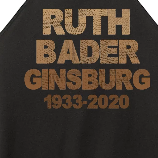 RBG Ruth Bader Ginsburg 1933-2020 Women’s Perfect Tri Rocker Tank