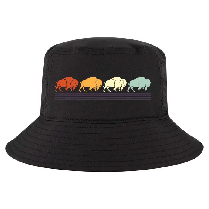 Retro Buffalo Gift Cool Comfort Performance Bucket Hat