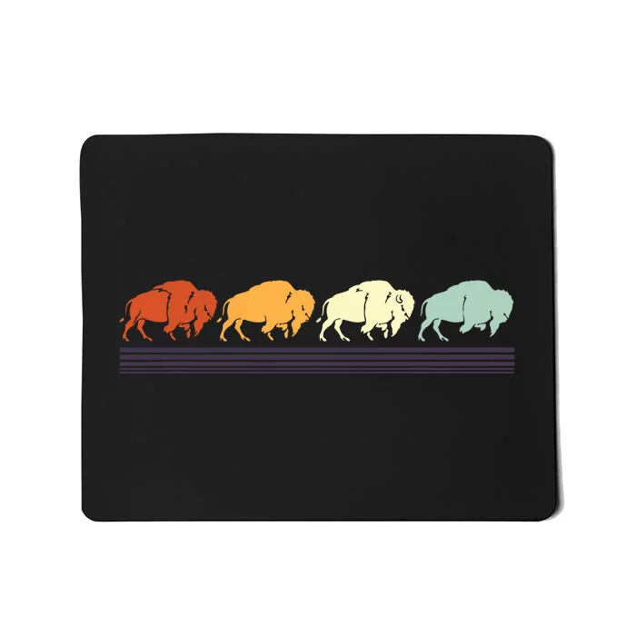 Retro Buffalo Gift Mousepad