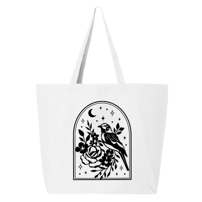 Raven Bird Gothic Style 25L Jumbo Tote