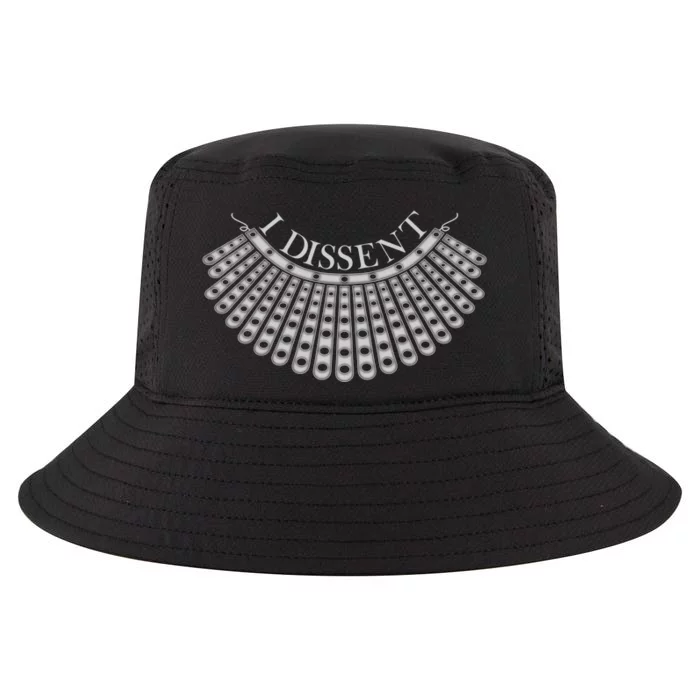 Ruth Bader Ginsburg I Dissent Collar Notorious RGB Cool Comfort Performance Bucket Hat