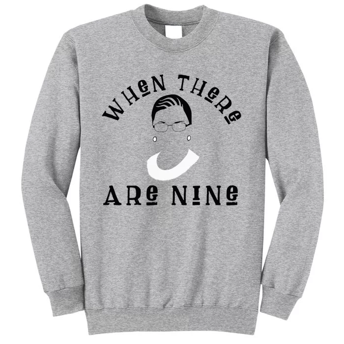 Ruth Bader Ginsburg Female Attorney Feminist Tall Sweatshirt