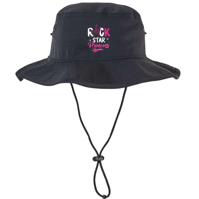 Rockstar Birthday Girl Rock Star Princess Party Music Legacy Cool Fit Booney Bucket Hat