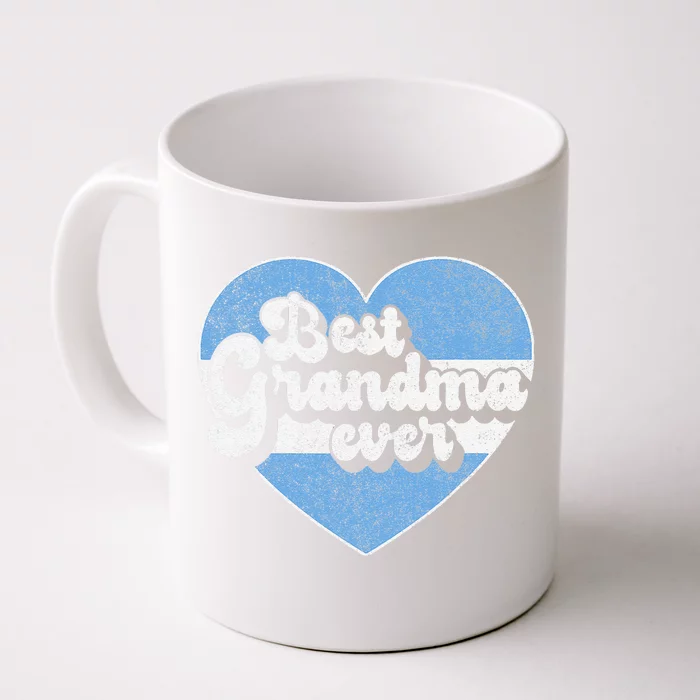 Retro Best Grandma Ever Argentina Flag Argentinian Front & Back Coffee Mug