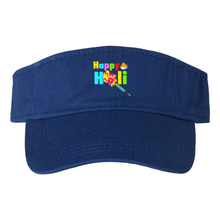 Rang Barse Happy Holi Gift Valucap Bio-Washed Visor