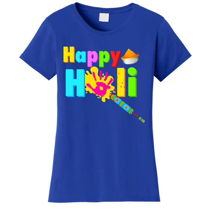 Rang Barse Happy Holi Gift Women's T-Shirt