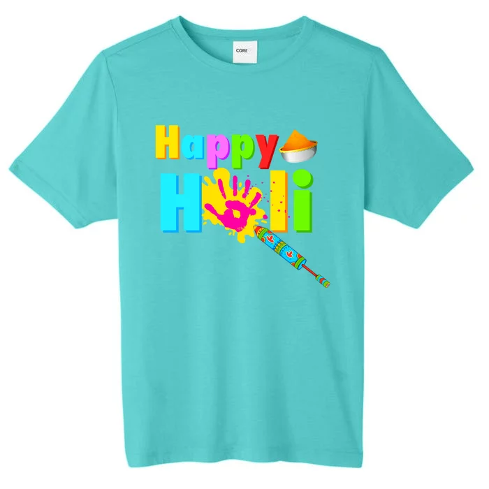 Rang Barse Happy Holi Gift ChromaSoft Performance T-Shirt