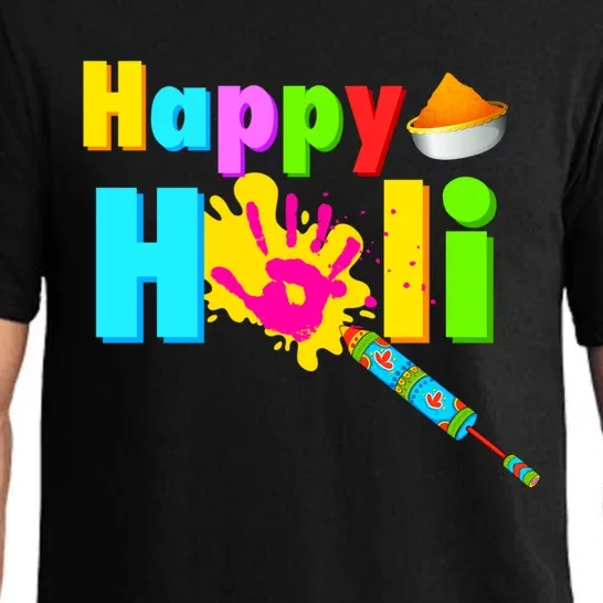 Rang Barse Happy Holi Cool Gift Pajama Set