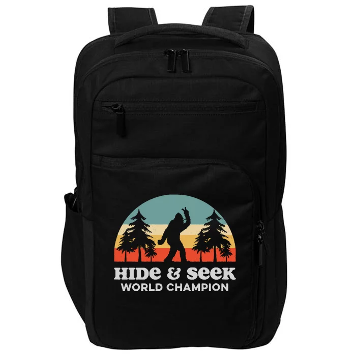 Retro Bigfoot Hide &Amp; Seek World Champion Impact Tech Backpack