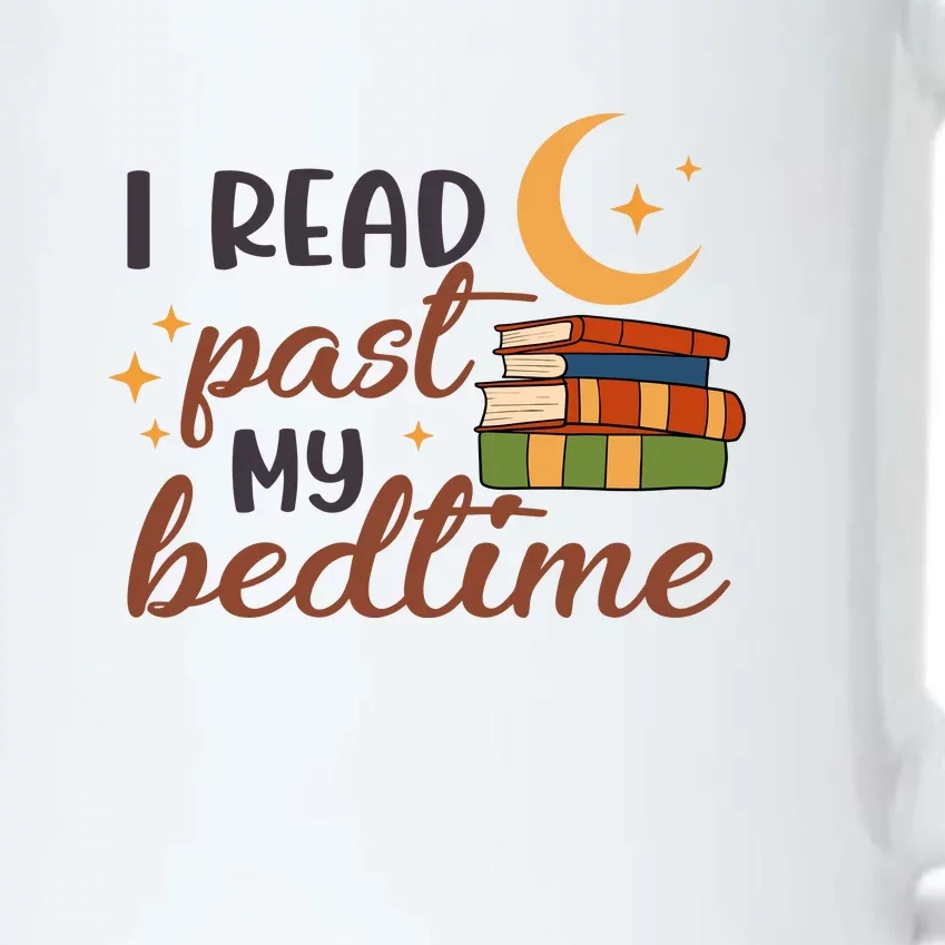 Reading Books I Read Past My Bedtime Gift Cute Reading Black Color Changing Mug