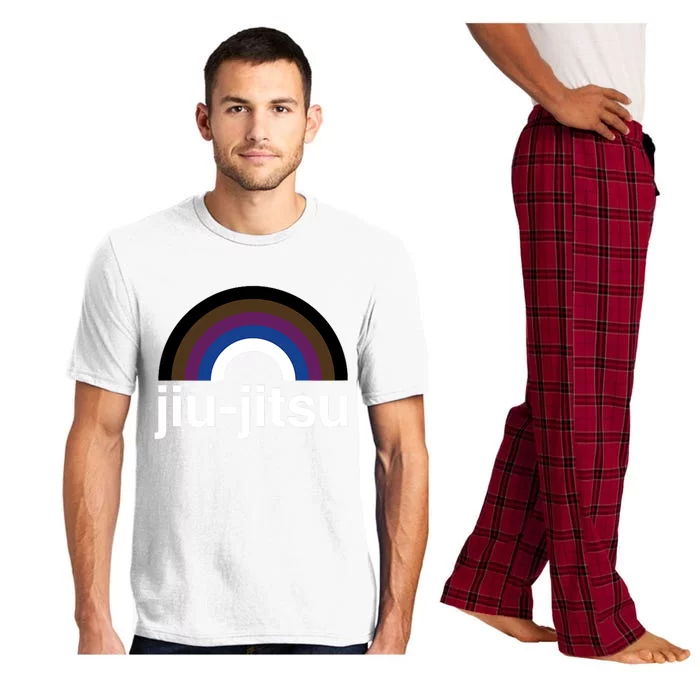 Rainbow Brazilian JiuJitsu Is BJJ Gay Design Pajama Set