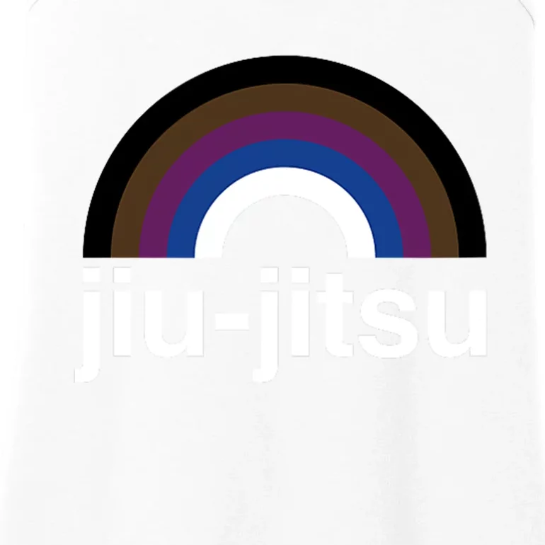 Rainbow Brazilian JiuJitsu Is BJJ Gay Design Ladies Essential Tank