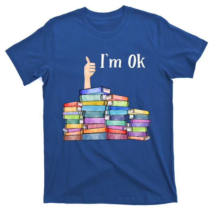 Reading Book Lovers I'm Ok National Book Lovers Day Gift T-Shirt