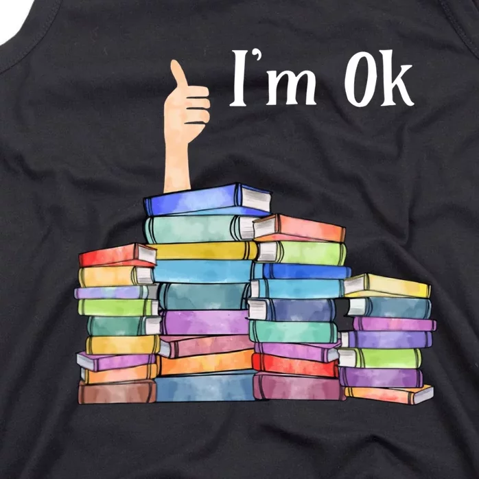 Reading Book Lovers Im Ok National Book Lovers Day Tank Top