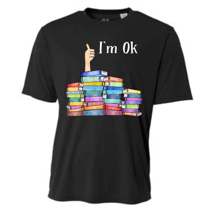 Reading Book Lovers I'm Ok National Book Lovers Day Cooling Performance Crew T-Shirt