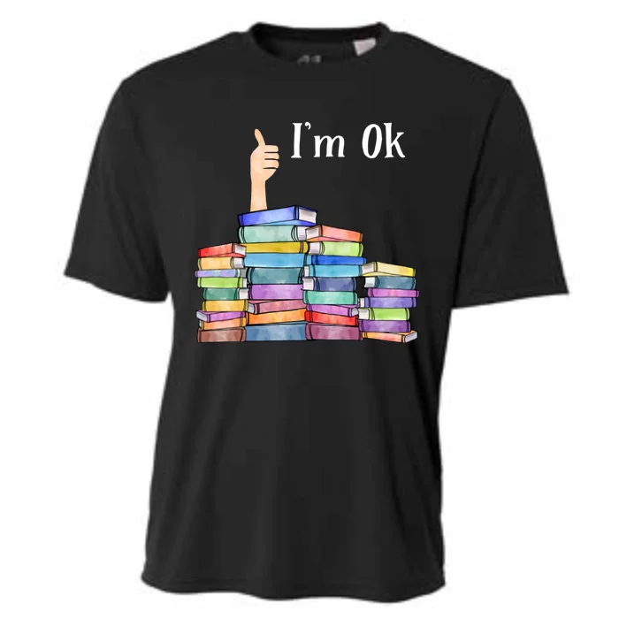 Reading Book Lovers Im Ok National Book Lovers Day Cooling Performance Crew T-Shirt