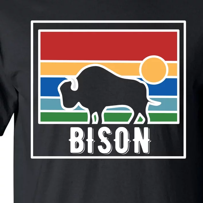 Retro Bison Logo Tall T-Shirt