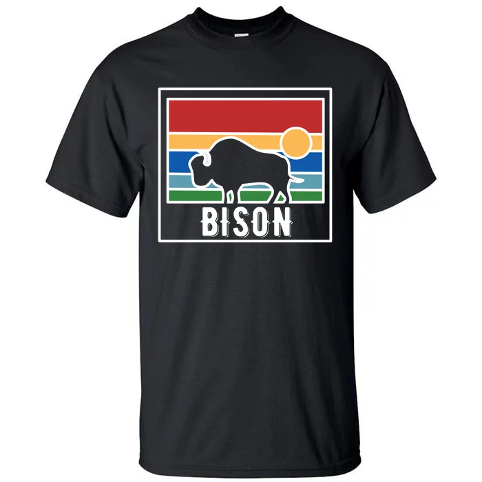 Retro Bison Logo Tall T-Shirt