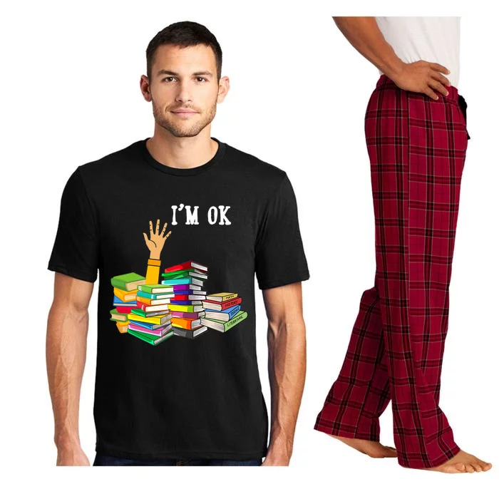 Reading Book Lovers Im Ok National Book Lovers Day Pajama Set