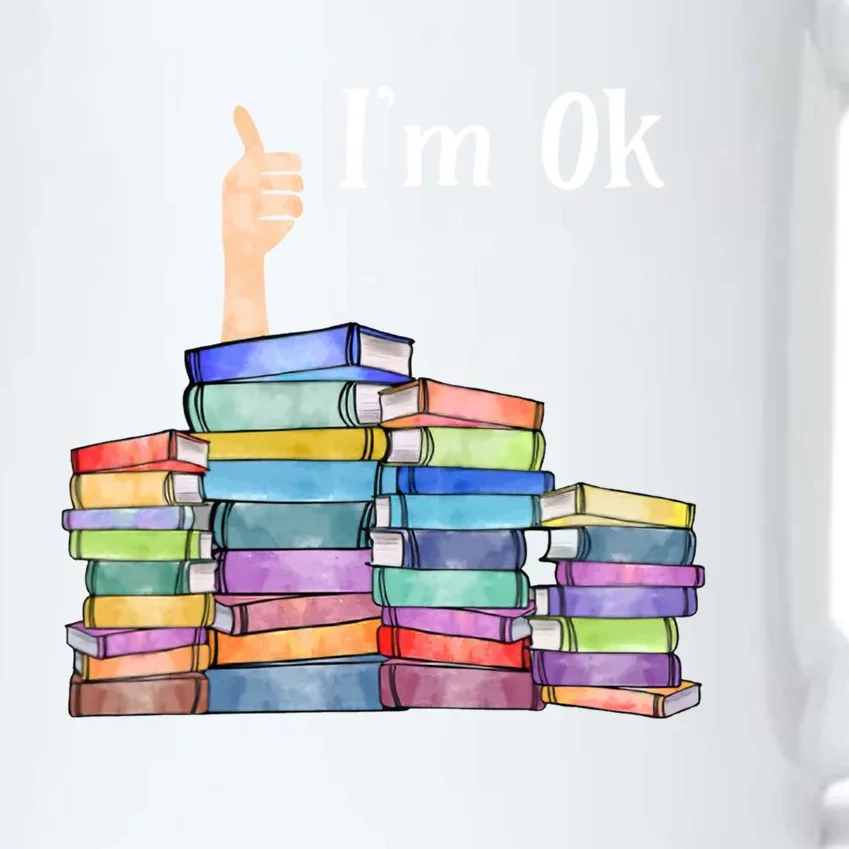 Reading Book Lovers I'm Ok National Book Lovers Day Great Gift Black Color Changing Mug