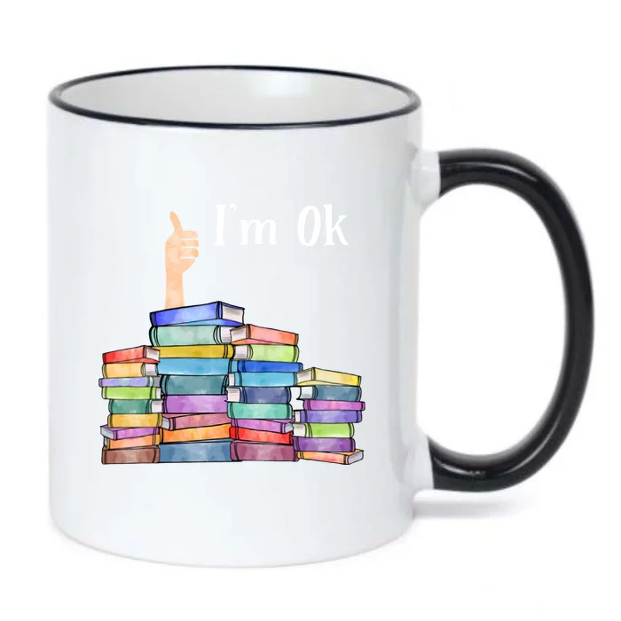 Reading Book Lovers I'm Ok National Book Lovers Day Great Gift Black Color Changing Mug