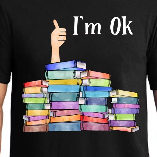 Reading Book Lovers I'm Ok National Book Lovers Day Great Gift Pajama Set