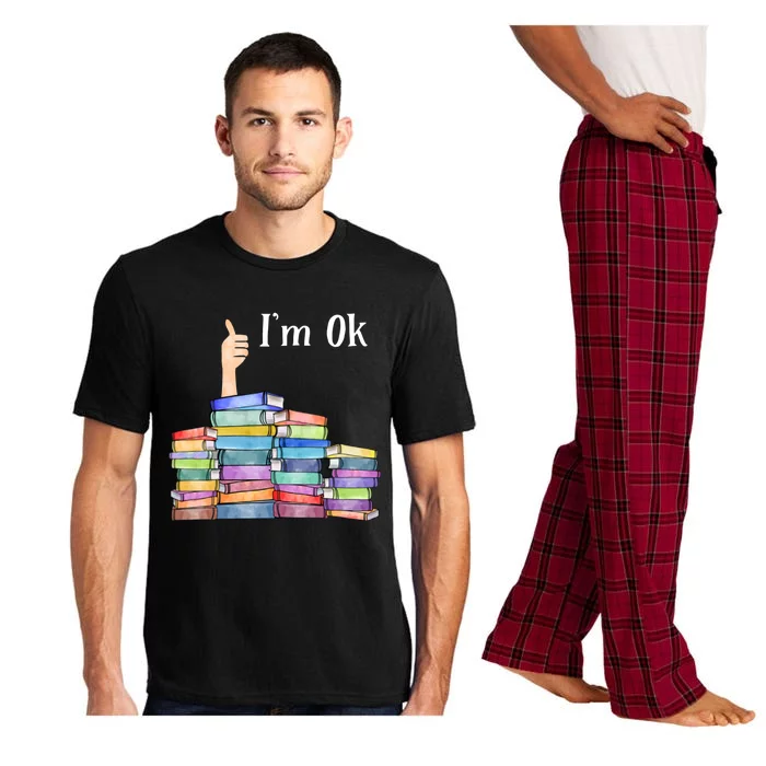 Reading Book Lovers I'm Ok National Book Lovers Day Great Gift Pajama Set