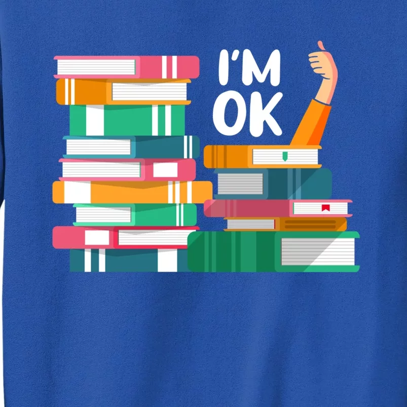 Reading Book Lovers I'm Ok National Book Lovers Day Cute Gift Sweatshirt