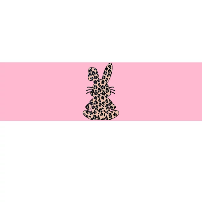 Rabbit Bunny Leopard Pattern Funny Easter Bunny Costume Bumper Sticker