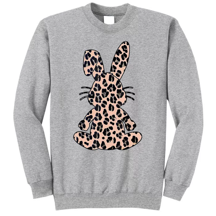 Rabbit Bunny Leopard Pattern Funny Easter Bunny Costume Sweatshirt