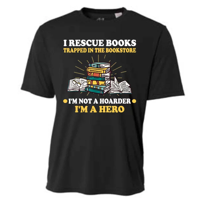 Reading Books Library Student Teacher Book Store Cooling Performance Crew T-Shirt